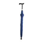 190T Pongee Men'S Solid Stick Umbrella Crutch Handle